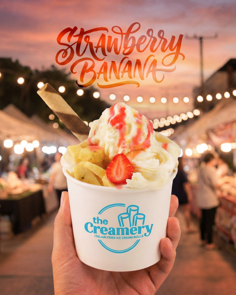 Live Ice Cream Rolling Experience Cavite